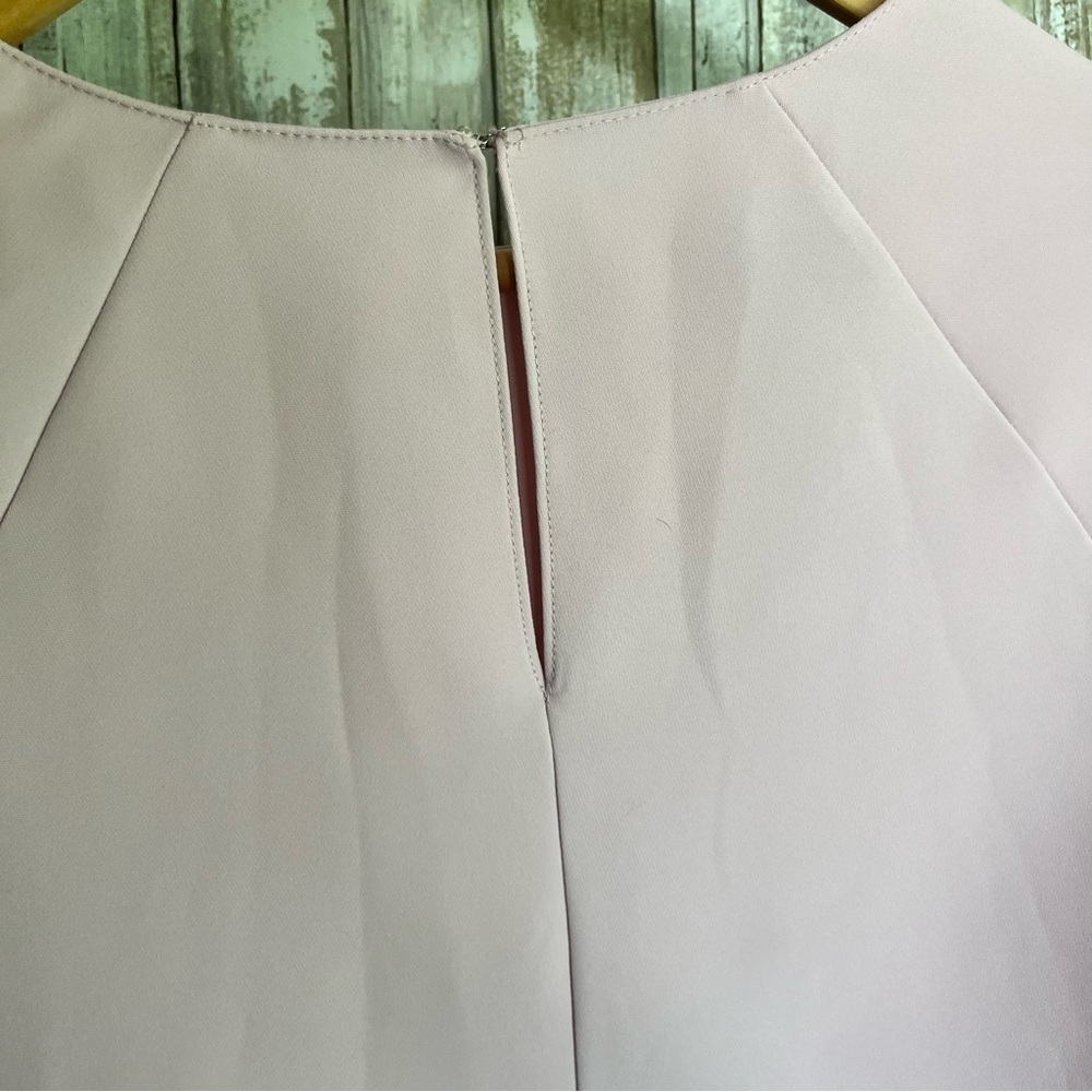 Amanda Uprichard Lavender Open Tie Shoulder/Arm Blouse - Picture 3 of 4